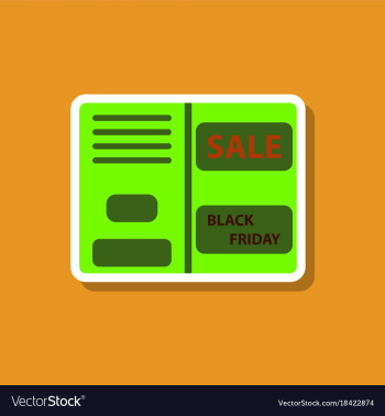 Fashion patch sale sticker booklet vector image Fashion patch sale sticker booklet vector image