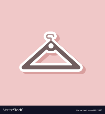 Fashion patch sale sticker hanger vector image Fashion patch sale sticker hanger vector image