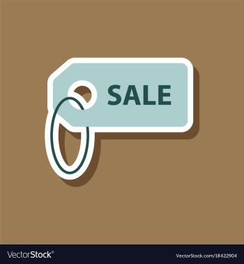 Fashion patch sale sticker label vector image Fashion patch sale sticker label vector image