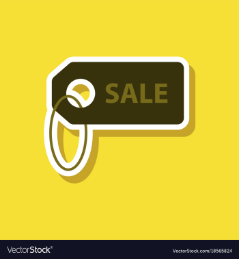 Fashion patch sale sticker label vector image Fashion patch sale sticker label vector image