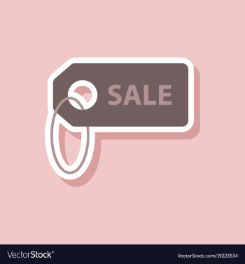 Fashion patch sale sticker label vector image Fashion patch sale sticker label vector image