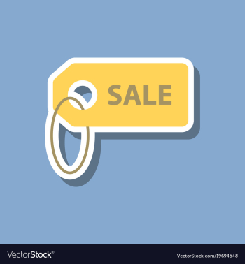 Fashion patch sale sticker label vector image Fashion patch sale sticker label vector image