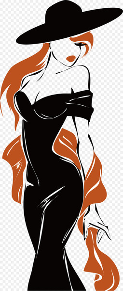 Fashion Royalty-free Model Logo - Cartoon model design Fashion Royalty-free Model Logo - Cartoon model design