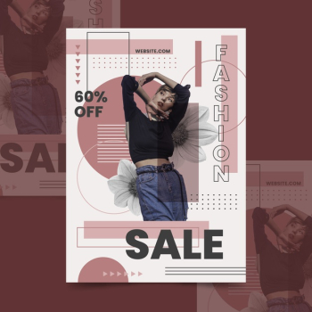 Fashion sale with special offer Free Vector Fashion sale with special offer Free Vector