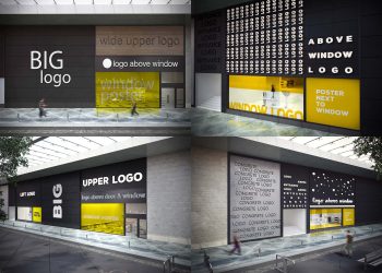 Fashion Shop Logo Mockup