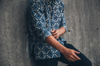 Fashionable Mens Shirt Modelled Fashionable Mens Shirt Modelled