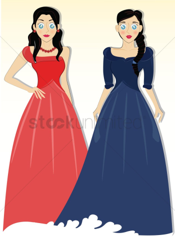 Fashionable women Fashionable women