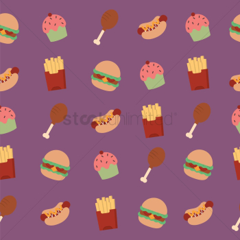 Fast food background Fast food background