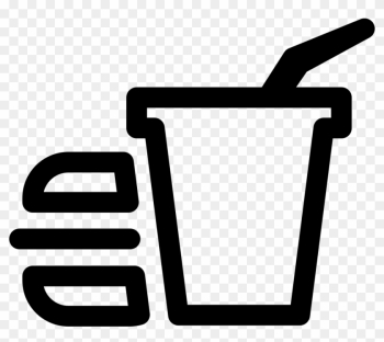 Fast Food Burger And Drink Comments - Food And Drink Transparent Vector Fast Food Burger And Drink Comments - Food And Drink Transparent Vector