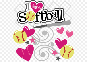 Fastpitch softball Baseball Scalable Vector Graphics Clip art - Love Softball Cliparts 