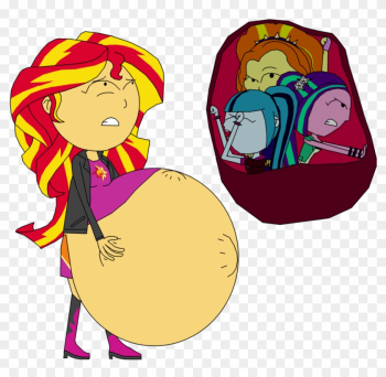 Fat - Equestria Girls Sunset Shimmer Vore