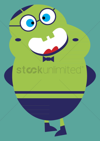 Fat green monster Fat green monster
