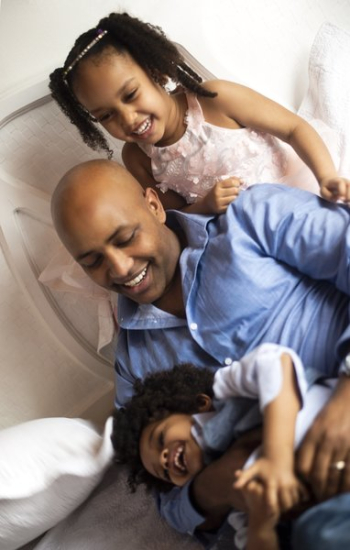 Father And Children Play Father And Children Play