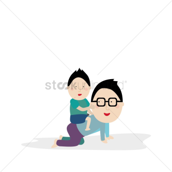 Father playing with son Father playing with son
