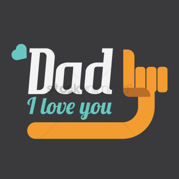 Father's day greeting card Father's day greeting card
