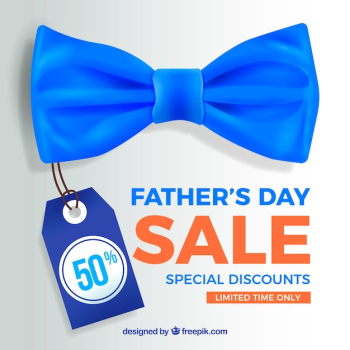 Father's day sale template Father's day sale template