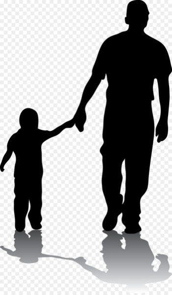 Father Silhouette Son Daughter Family - father Father Silhouette Son Daughter Family - father