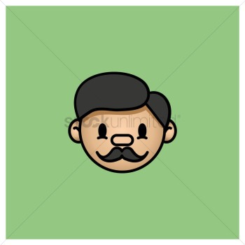 Father with mustache Father with mustache
