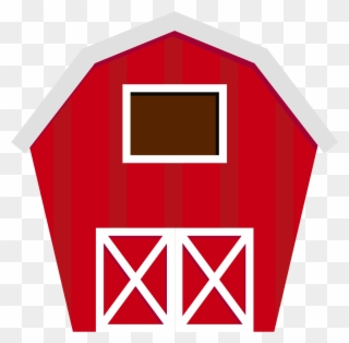 Fazenda Farm Barn Png Minus Clipart Farm Farm Clip - Red Barn Cut ...