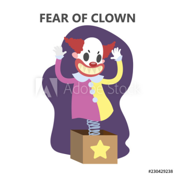 Fear of clown Fear of clown