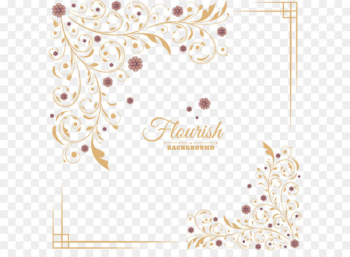 Feather Pattern - European pattern border Feather Pattern - European pattern border