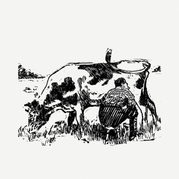 Feeding cow drawing, livestock animal | Free PSD - rawpixel Feeding cow drawing, livestock animal | Free PSD - rawpixel