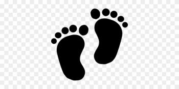 Feet, Baby Feet, Baby, Ten, Newborn - Baby Footprint