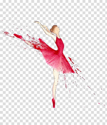 Female ballet dancer illustration, Ballet Dancer High-definition television , Watercolor Swan Dance transparent background PNG clipart