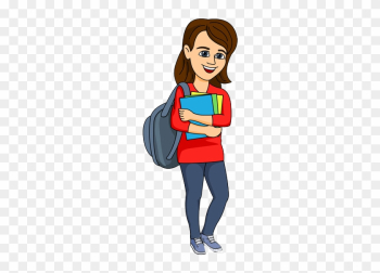Female College Student Clipart - College Student Clip Art Female College Student Clipart - College Student Clip Art