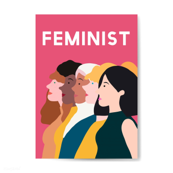 Female feminist standing together vector | Free stock vector - 524232 Female feminist standing together vector | Free stock vector - 524232