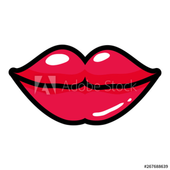 female red lips female red lips