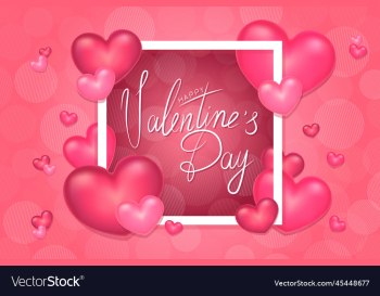 festive card for valentines day background