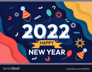 festive modern hand drawn new year 2022 flat backg festive modern hand drawn new year 2022 flat backg