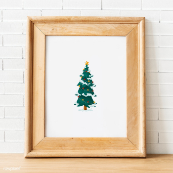 Festive wooden frame template mockups | Free stock psd mockup - 516334