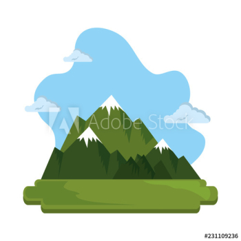 field landscape scene icon field landscape scene icon