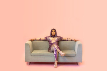 Fierce Queen On Couch Fierce Queen On Couch