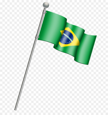 FIFA World Cup Football Illustration - Texture Brazilian flag 