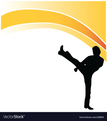 Fighter logo vector image