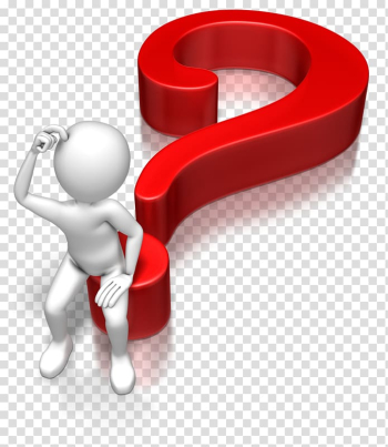 Figure sitting on question mark , Question mark Animation Microsoft PowerPoint , Confused Stick Figure transparent background PNG clipart