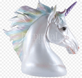 Figurine Bust Unicorn Statue Polyresin - unicorn 