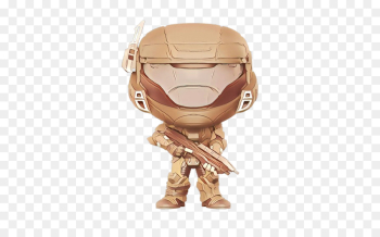 Figurine, Head, Tan PNG