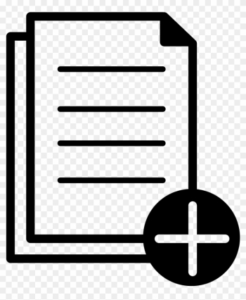 File Add Document Icon The Noun Project 27896 Svg Wikimedia - File Add Icon Png