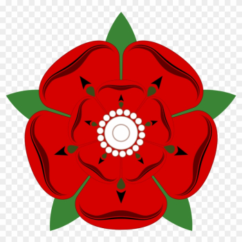 File - Lancashire Rose - Svg - War Of The Roses Lancaster