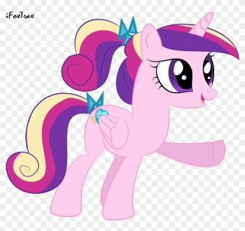 Filly Cadance Cute Smile By Ifoxtrax - Princess Cadance Baby