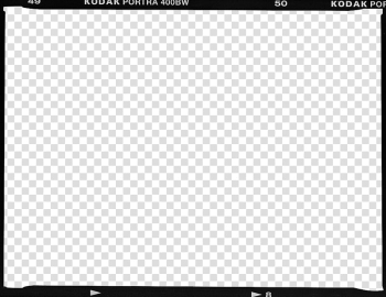 Film Borders FRAMES, Kodak Portra BW frame transparent background PNG clipart