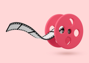 Film reels 3D clipart, pink | Free Photo - rawpixel Film reels 3D clipart, pink | Free Photo - rawpixel