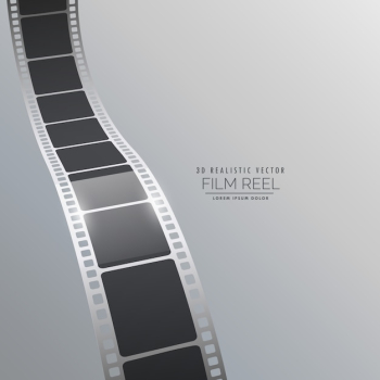 film strip background in realistic style film strip background in realistic style