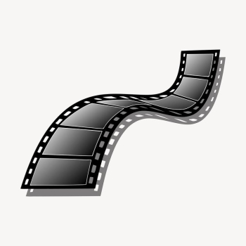 Film strip clipart, entertainment illustration. | Free Photo - rawpixel