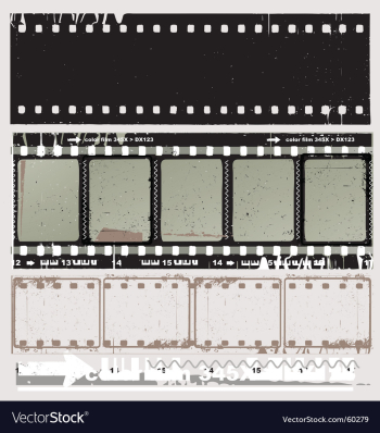 Film strip vector image