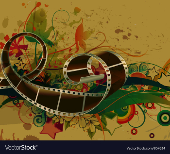 Film strip vector image Film strip vector image